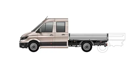 Dvojitá kabina MAN TGE