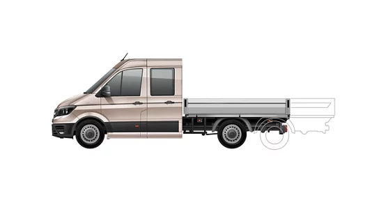 Dvojitá kabina MAN TGE