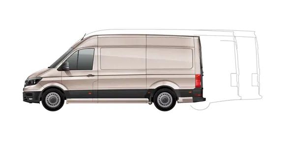 Skříňový vůz MAN TGE