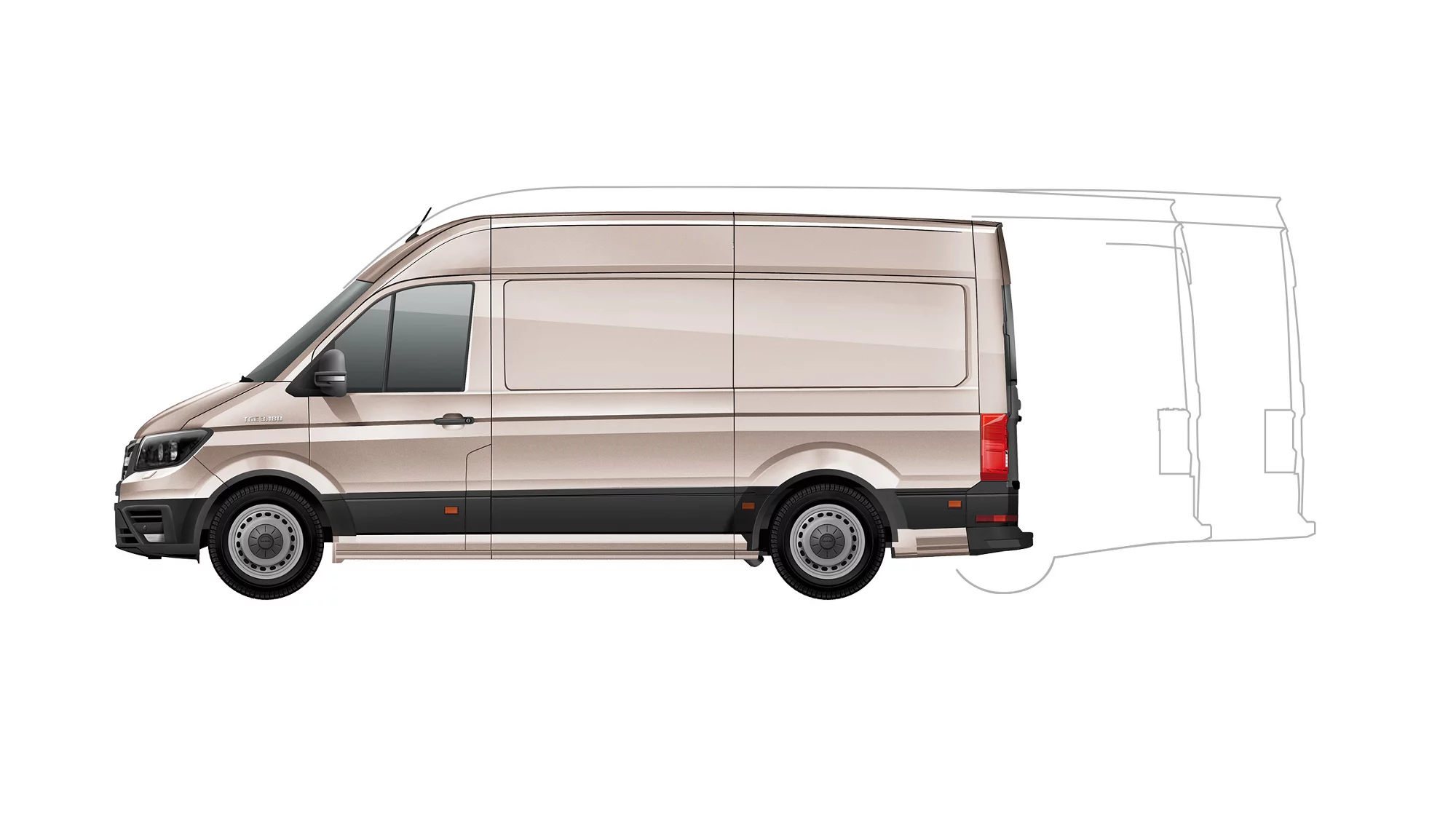 Skříňový vůz MAN TGE